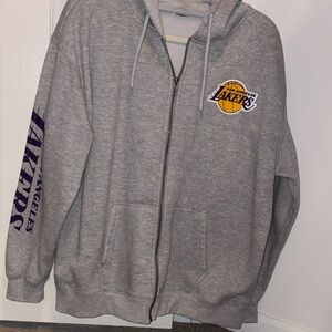 Los Angeles Lakers Gray Hoodie